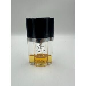 VTG 1983 Oscar del la Renta Women's Perfume 1.65 oz Made in France 25% Full
